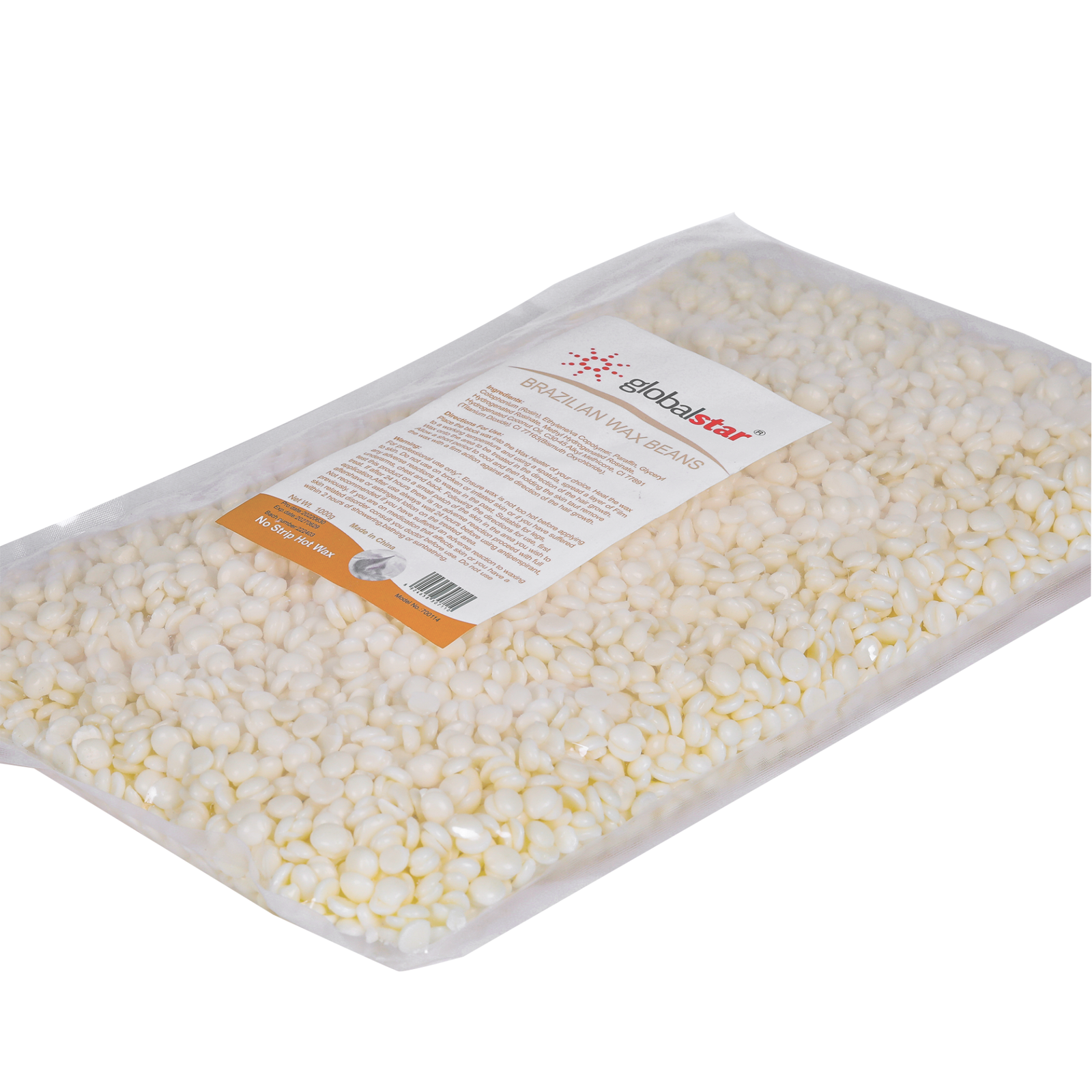 Globalstar Hair Removal Brazilian Wax Beans Milk 1kg