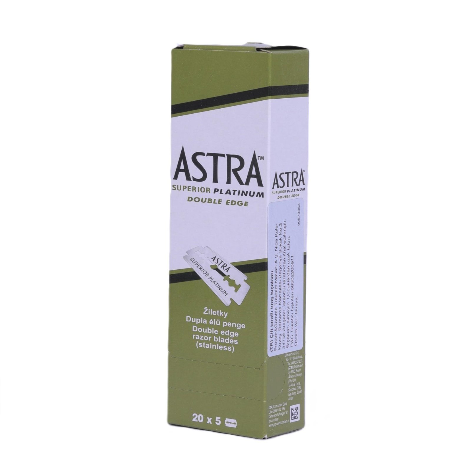 ASTRA Superior Platinum Double Edge Blade 100pcs