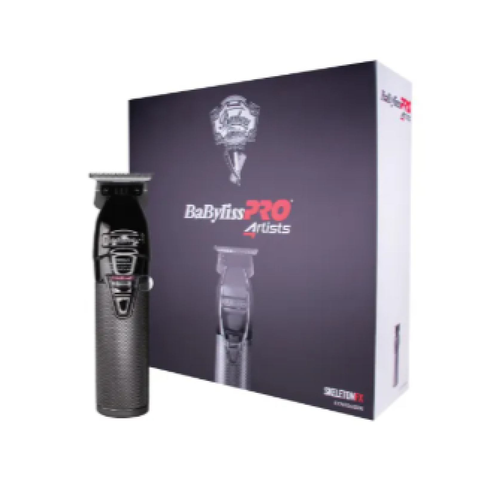 BABYLISS Pro Hair Timmer SKELETONFX Black Chrome