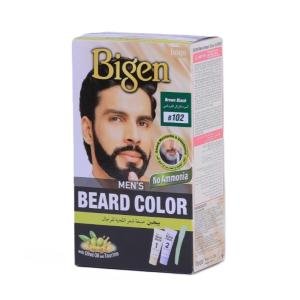 Bigen Men's Beard Color Brown Black B102