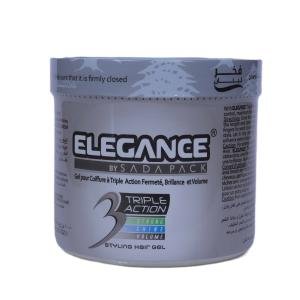 ELEGANCE Triple Action Styling Hair Gel Silver 1000ml