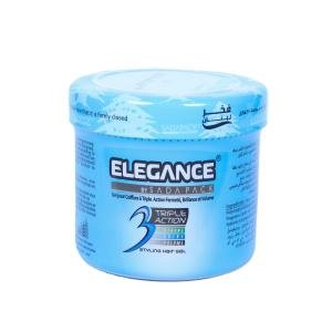 ELEGANCE Triple Action Styling Hair Gel Blue 500ml