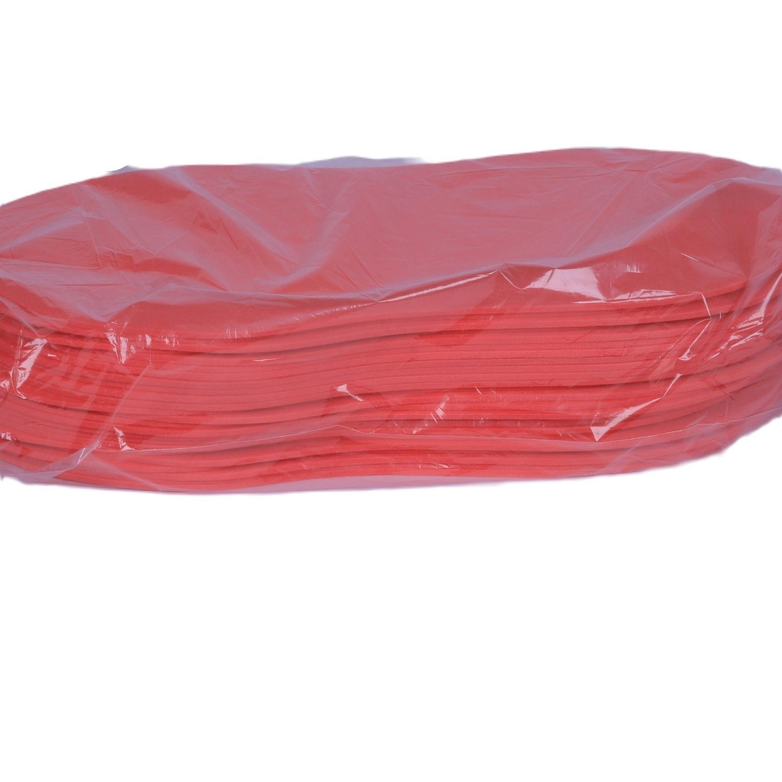 Eva Disposable Slipper Red 24s
