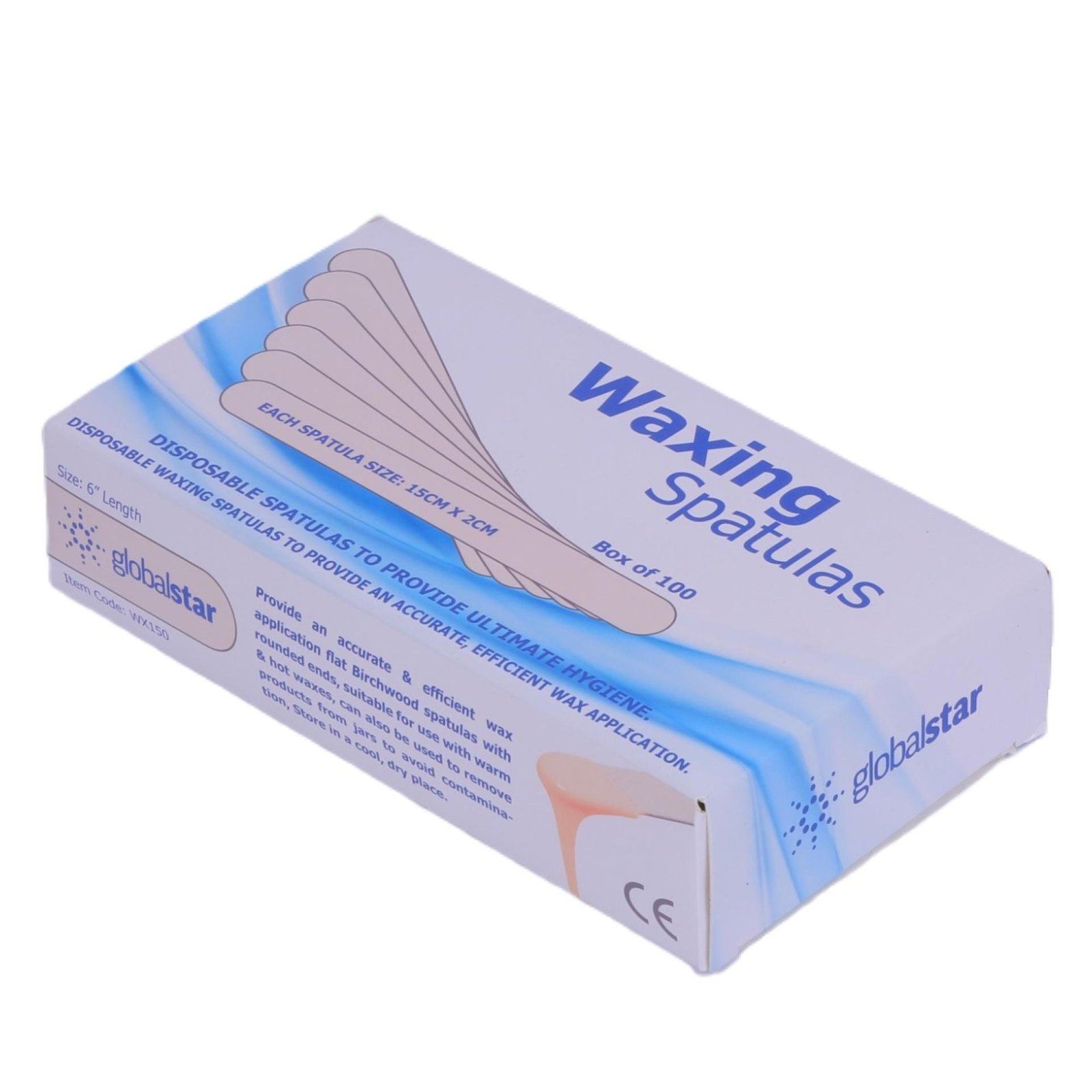 Globalstar Waxing Spatula 100pcs