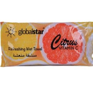 Globalstar Refreshing Wet Towel CITRUS