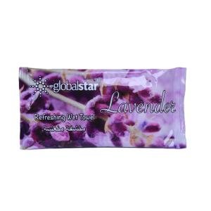 Globalstar Refreshing Wet Towel LAVENDER