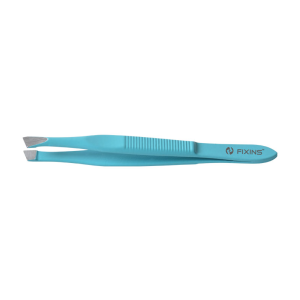 FIXINS Tweezer Top Notch Small Aqua (SLANTED)