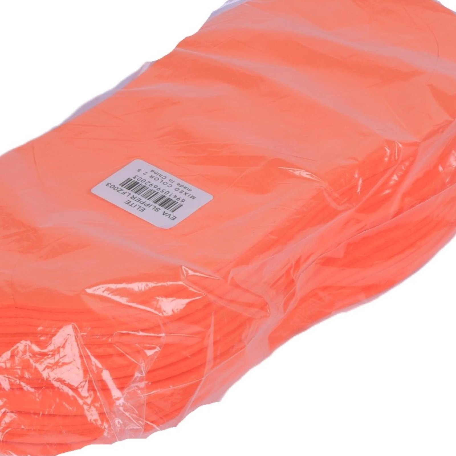 Eva Disposable Slipper Orange 24s