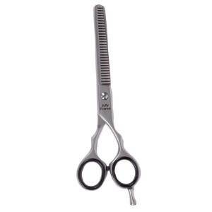 JullyFrance Thinning Scissor Double Blade 5.5 inches (Silver)