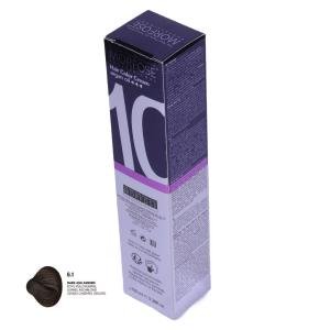 MORFOSE 10 Hair Color Cream with Argan Oil 6.1 - Dark Ash Auburn 100ml