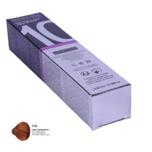 MORFOSE 10 Hair Color Cream with Argan Oil 7.34-Light Copper Brown 100ml