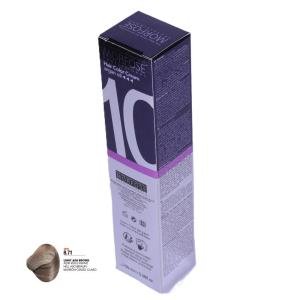 MORFOSE 10 Hair Color Cream with Argan Oil 8.71-Light Ash Brown 100ml