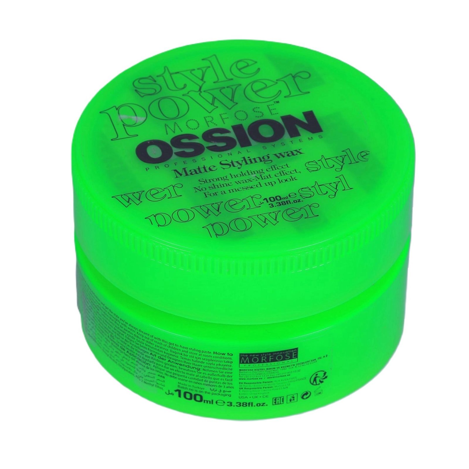 MORFOSE OSSION Matte Styling Wax 100ml