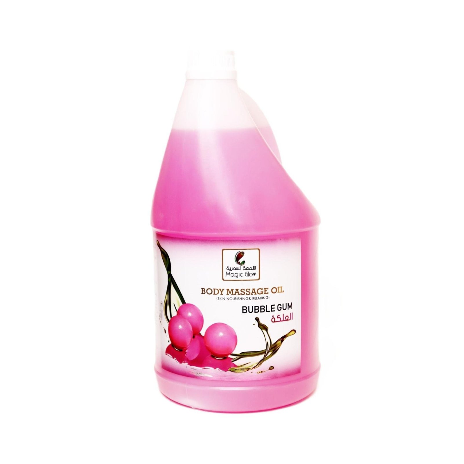 Magic Glow Massage Oil 3.78L Bubble Gum