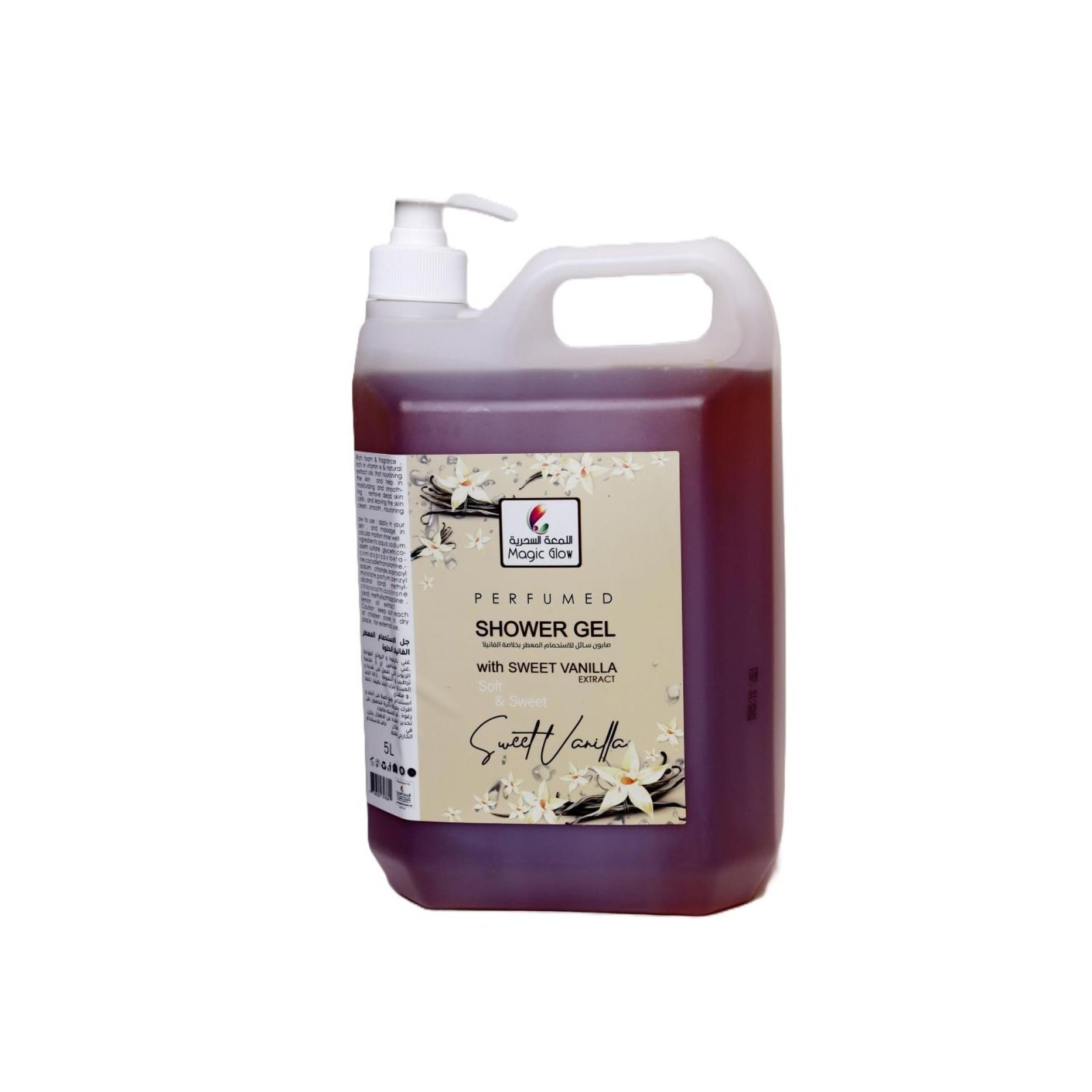 Magic Glow Shower Gel 5L Sweet Vanilla