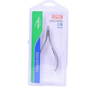 NGHIA Cuticle Nipper Grey Plated C-36 (JAW 12)
