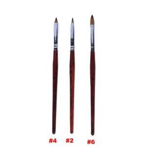 ELITE Wooden Nail Art Brush #4