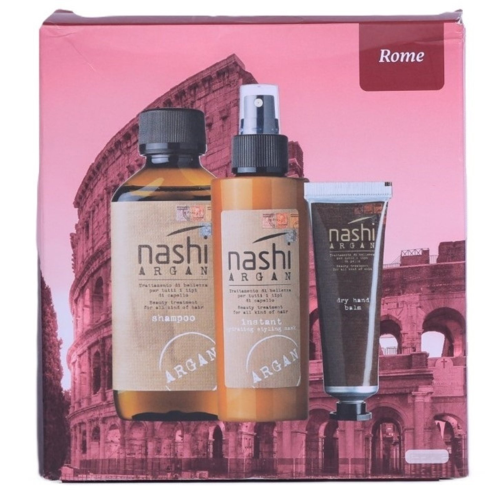 Nashi Box Shampoo, Instant & Handcream