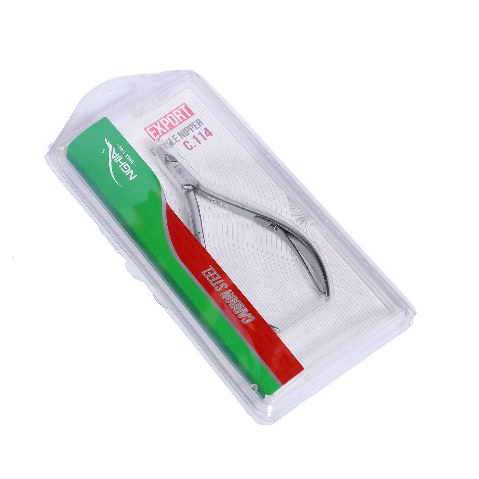 NGHIA Carbon Steel Cuticle Nipper C-114 (Full Jaw)