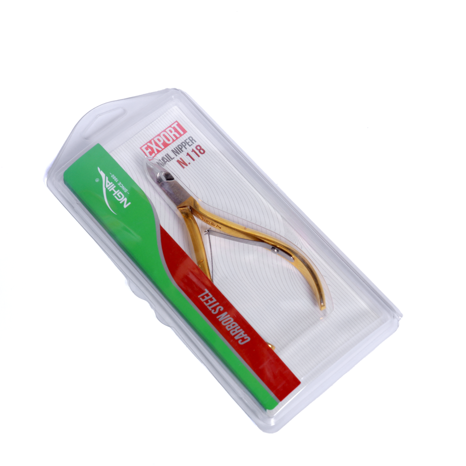 NGHIA Carbon Steel Nail Nipper N-118 (JAW 12) Double Spring