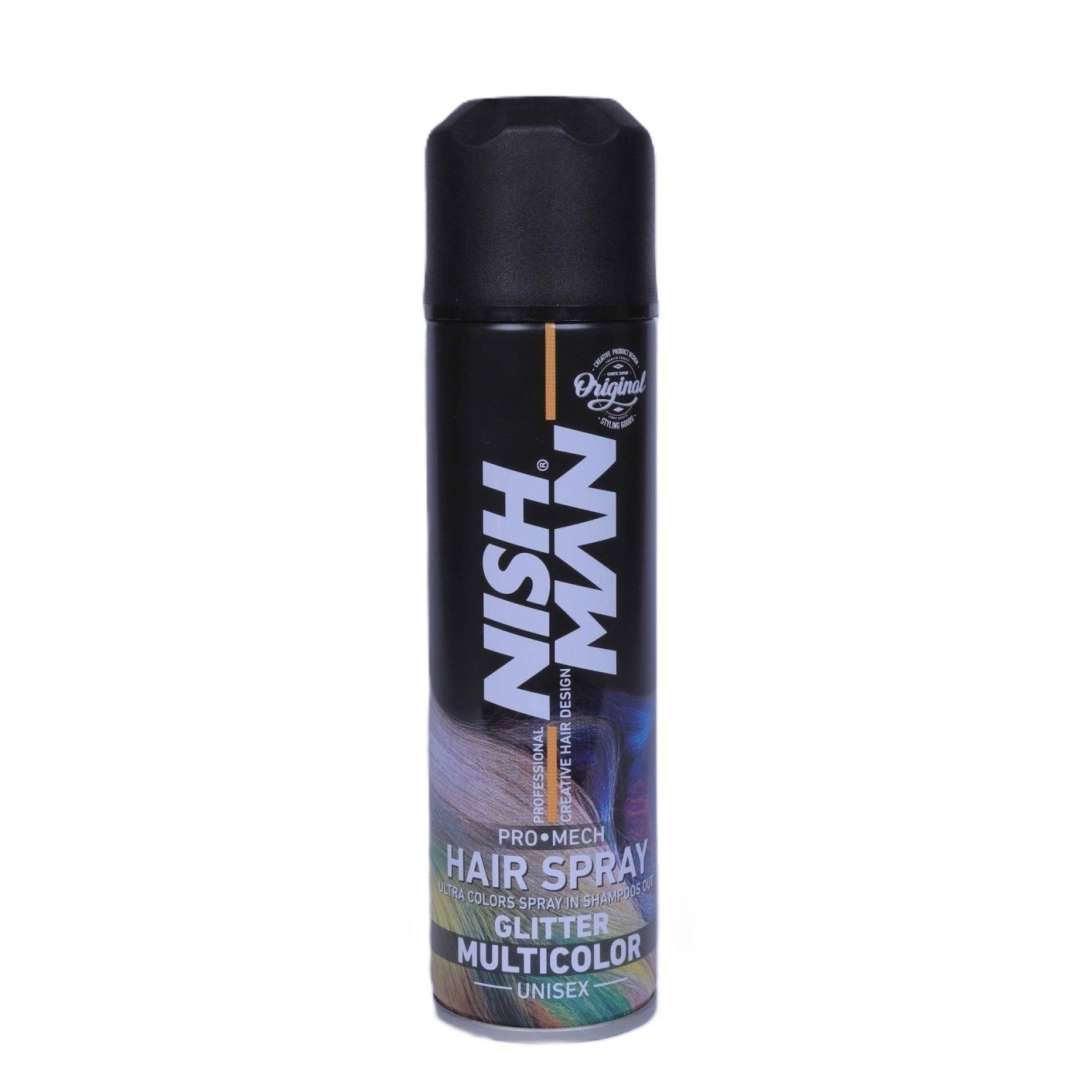 NISH MAN Temporary Hair Color Spray Glitter Shine MULTICOLOR 150ml