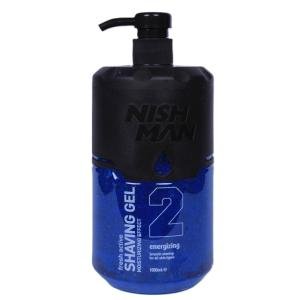 NISH MAN Shaving Gel ENERGIZING 1000ml