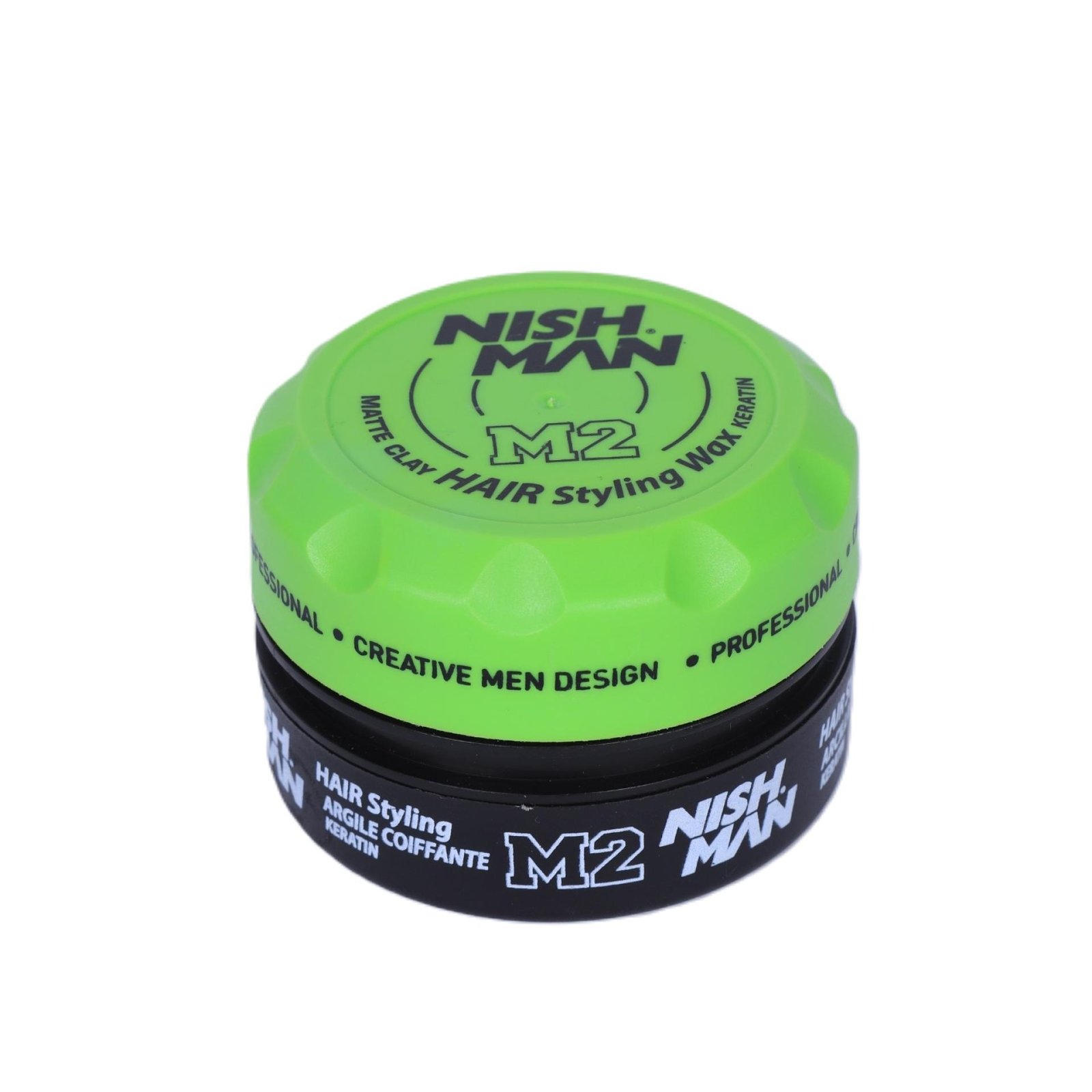 NISH MAN Hair Styling Matte Clay Wax KERATIN 100ml