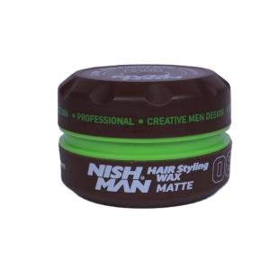 NISH MAN Hair Styling Wax MATTE 150ml - 08
