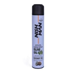 NISH MAN Nourishing Hair Sheen Spray Olive Oil 400ml