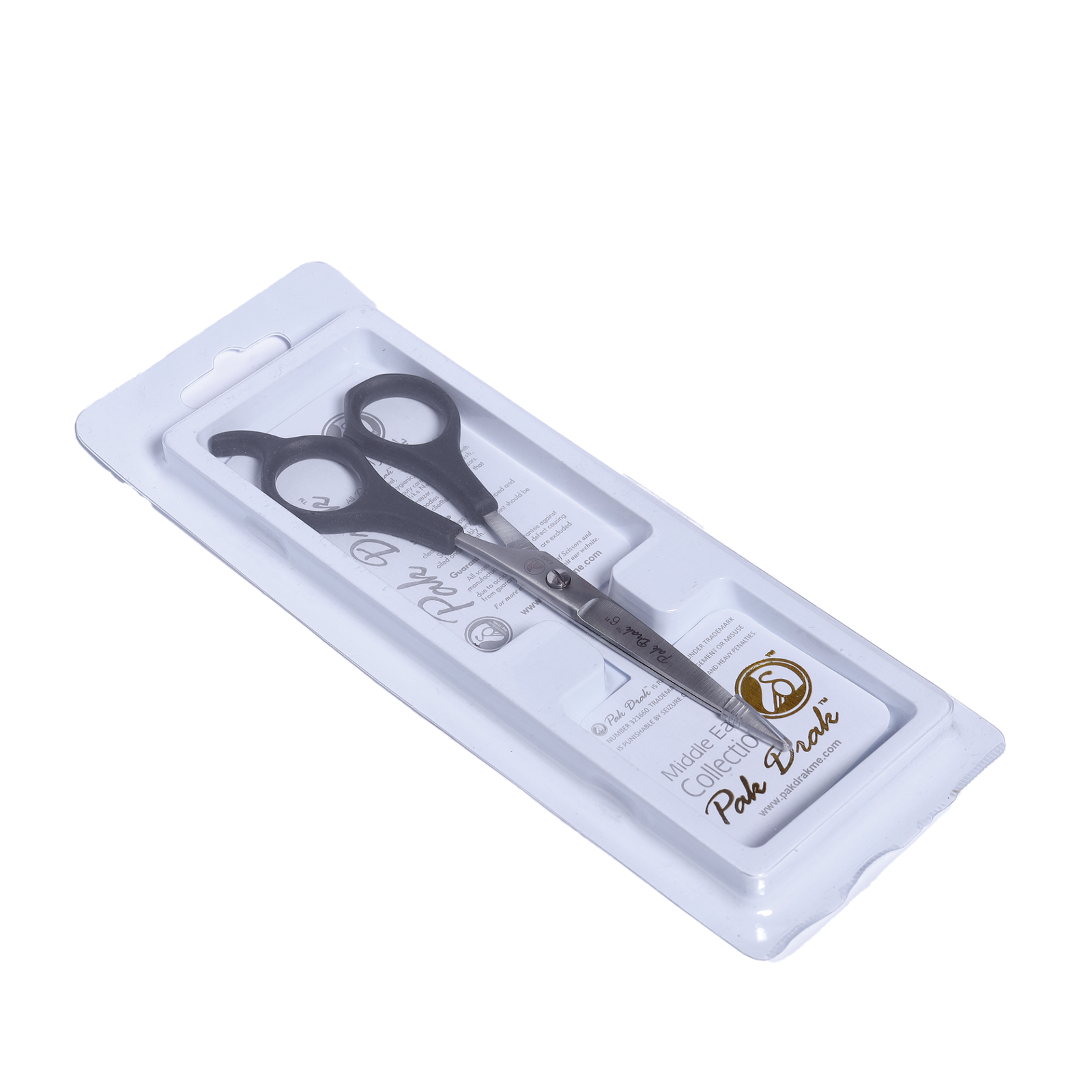 Pak Drak Professional Barber Scissor 6 inches #2031 Plastic Handle