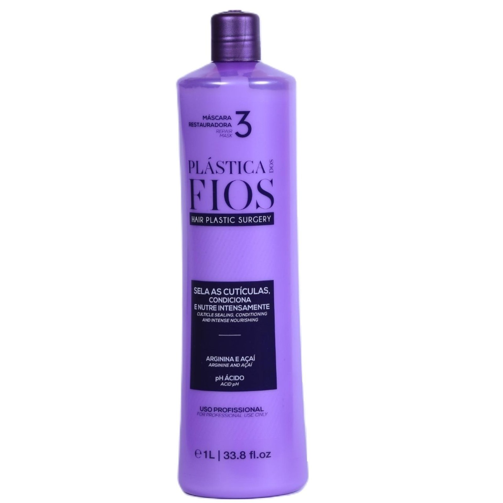 Cadiveu Professional Plastica dos Fios Hair Plastic Surgery Repair Mask Step3 1000ml