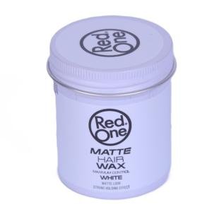 Red One Matte Hair Wax White 100ml