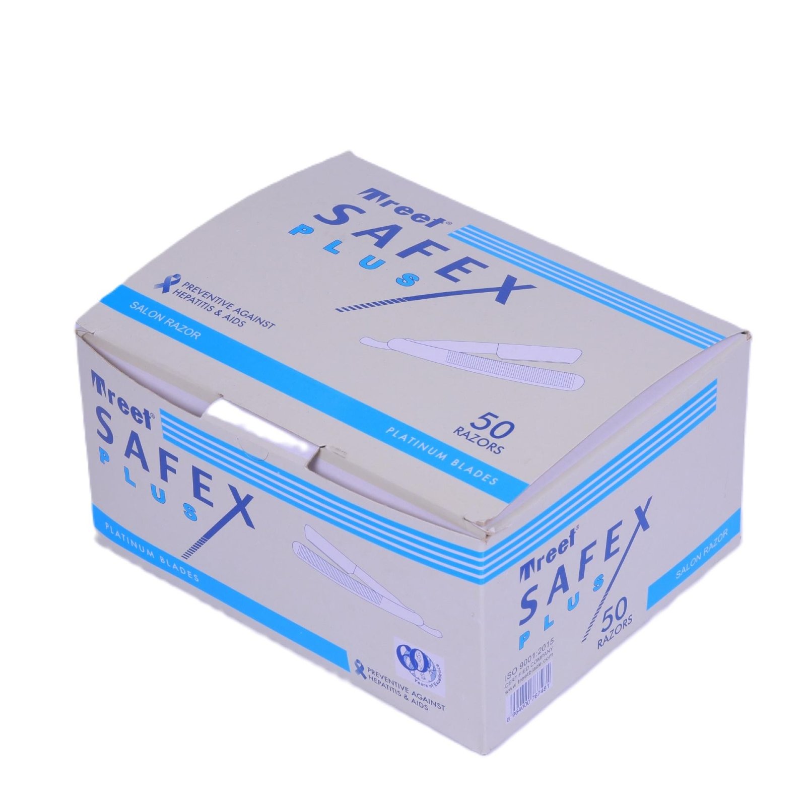 SAFEX PLUS Salon Razor 50pcs