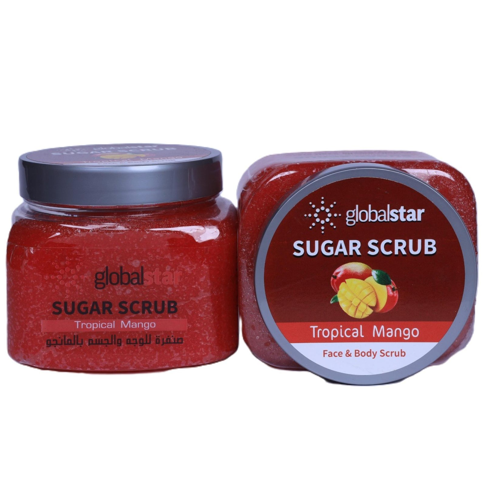 Globalstar Face & Body Sugar Scrub 600ml