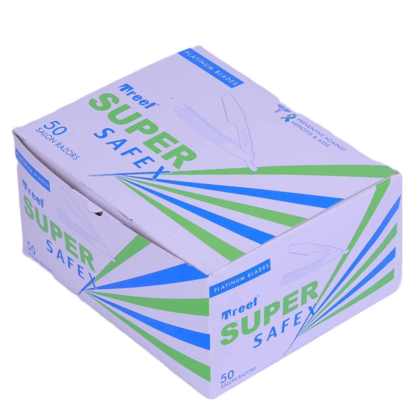 SUPER SAFEX Salon Razor 50pcs